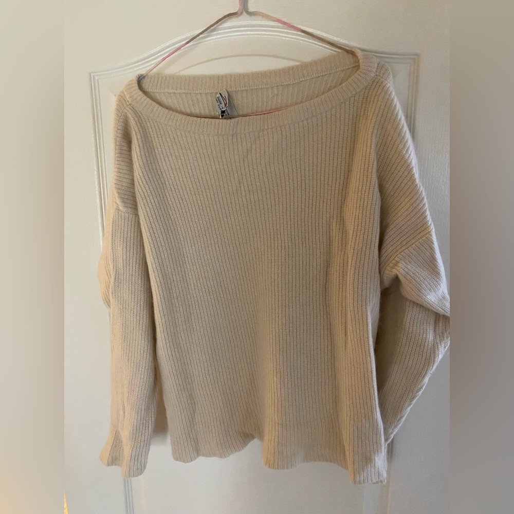 Zoran Vintage Cashmere Cream Sweater
